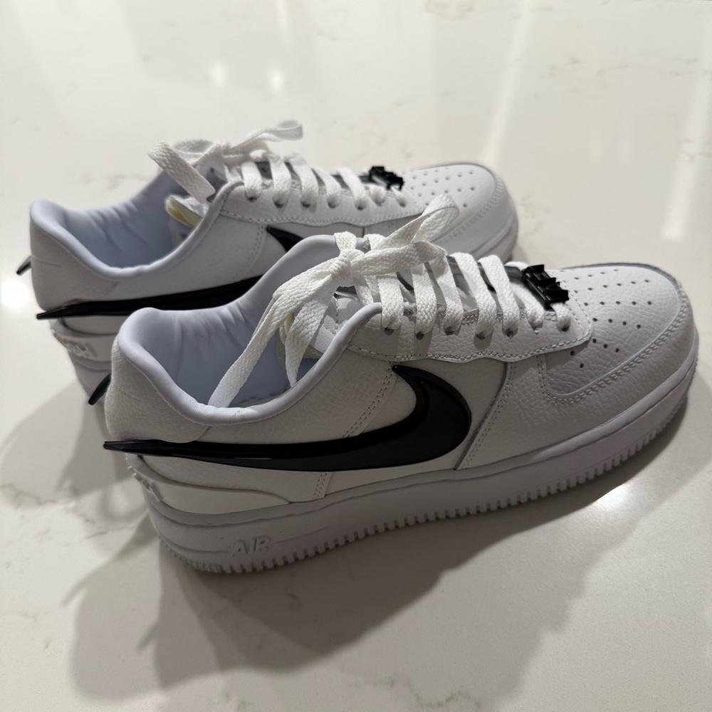 Nike Ambush Air Force White Sneakers with Black Accent